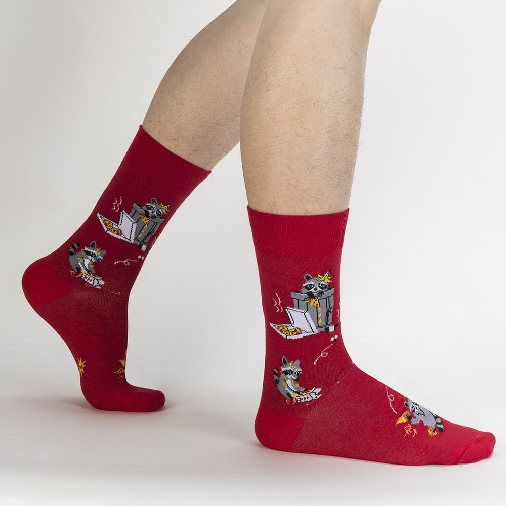 Trash Pandas Crew Socks | Men's - Knock Your Socks Off