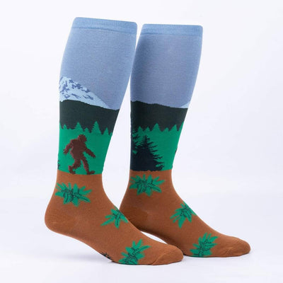 Welcome to My Hood Knee High Socks | Women's - Knock Your Socks Off