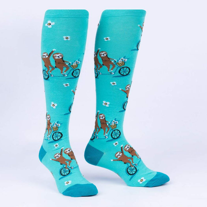 Wheely Great Friends Knee High Socks | Women&
