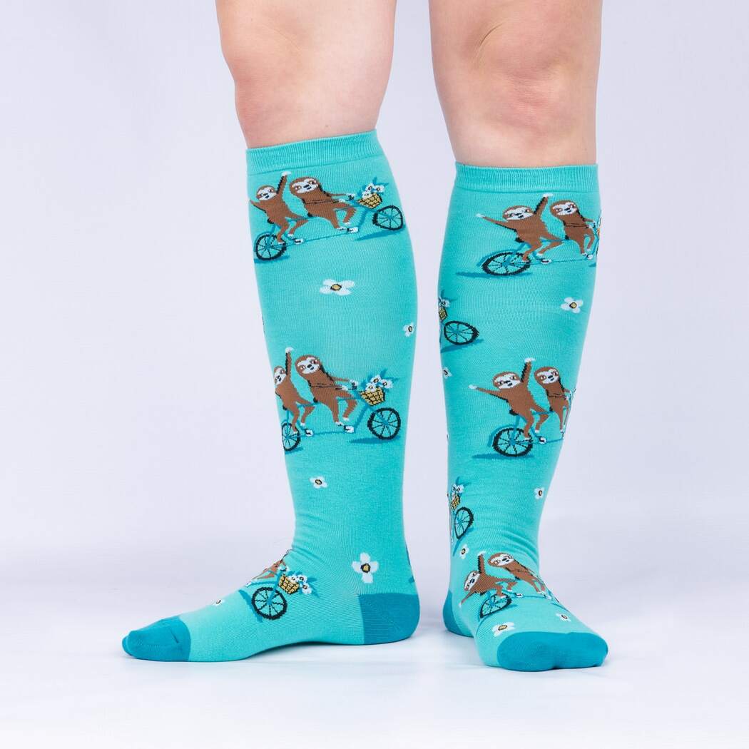 Wheely Great Friends Knee High Socks | Women's - Knock Your Socks Off