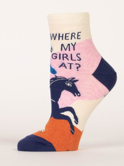 "Where My Girls At?" Ankle Socks | Women&