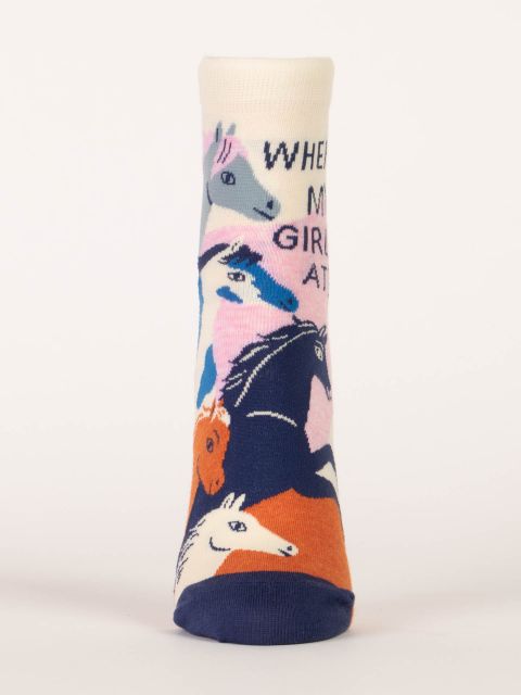 "Where My Girls At?" Ankle Socks | Women&