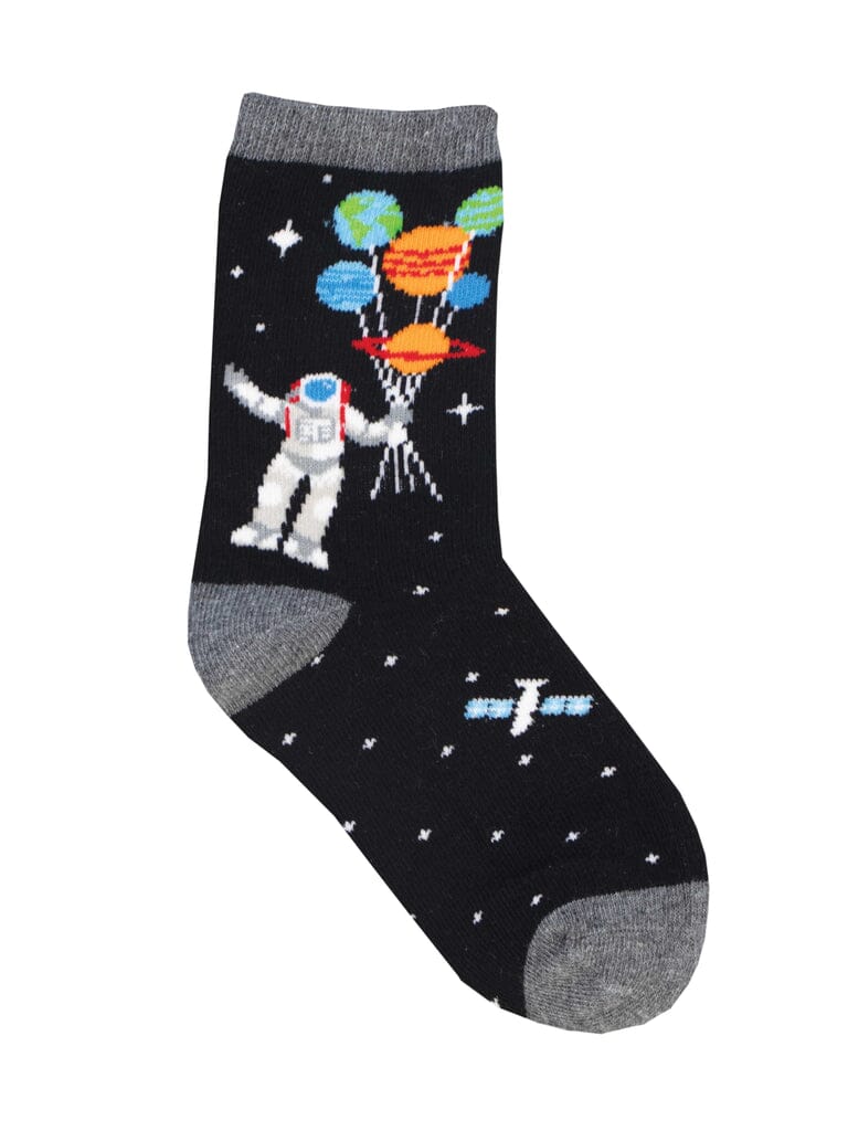 Whole World In Your Hands Crew Socks | Kids' - Knock Your Socks Off