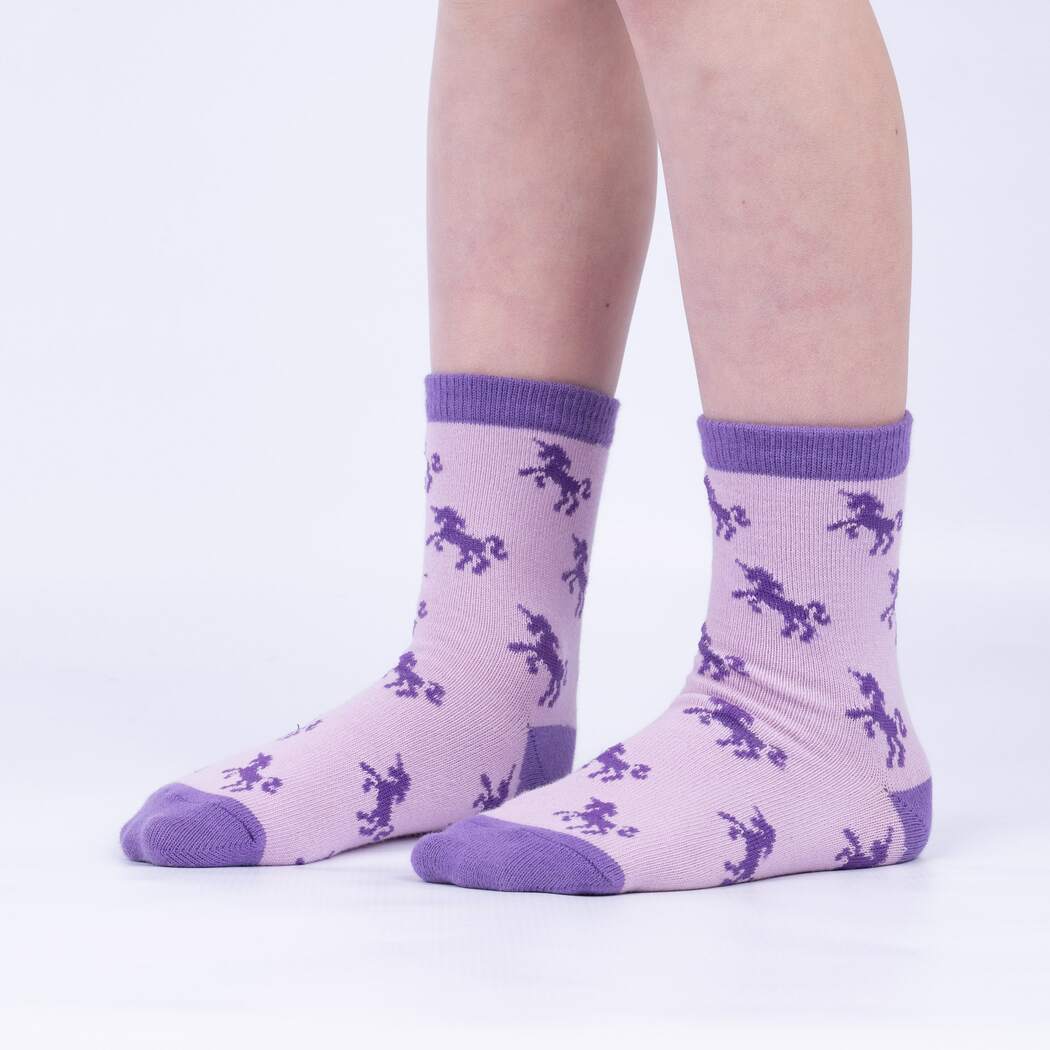 Winging It Junior Crew Socks 3-Pack | Kids' - Knock Your Socks Off