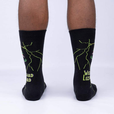 Wizard Lizard Crew Socks | Men's - Knock Your Socks Off