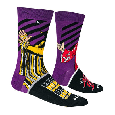 WWE: Macho vs. Flair Crew Socks | Men's - Knock Your Socks Off