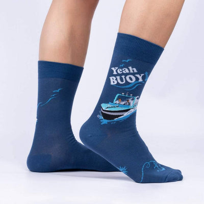 Yeah Buoy! Crew Socks | Men's - Knock Your Socks Off