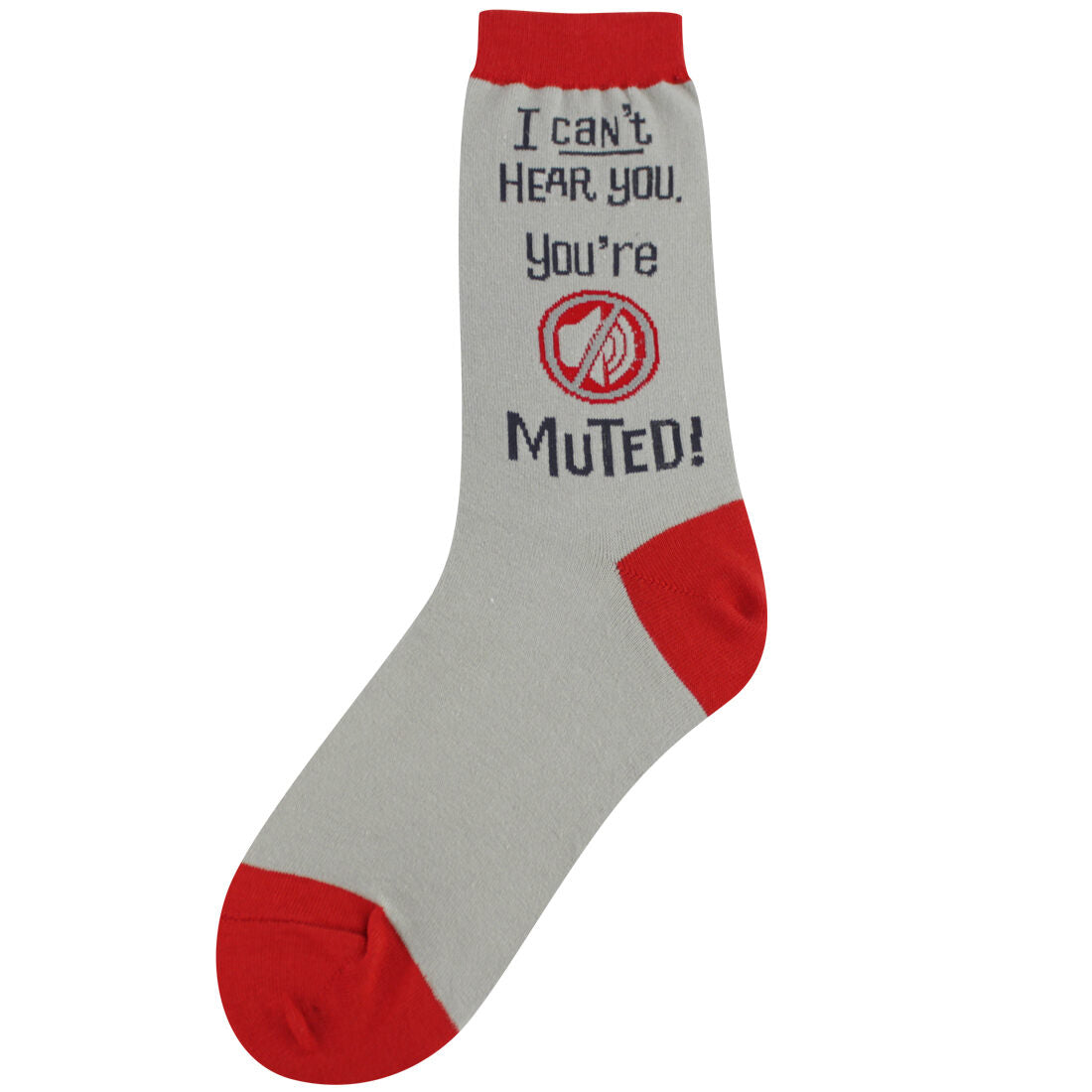 You are Muted Crew Socks | Women's - Knock Your Socks Off