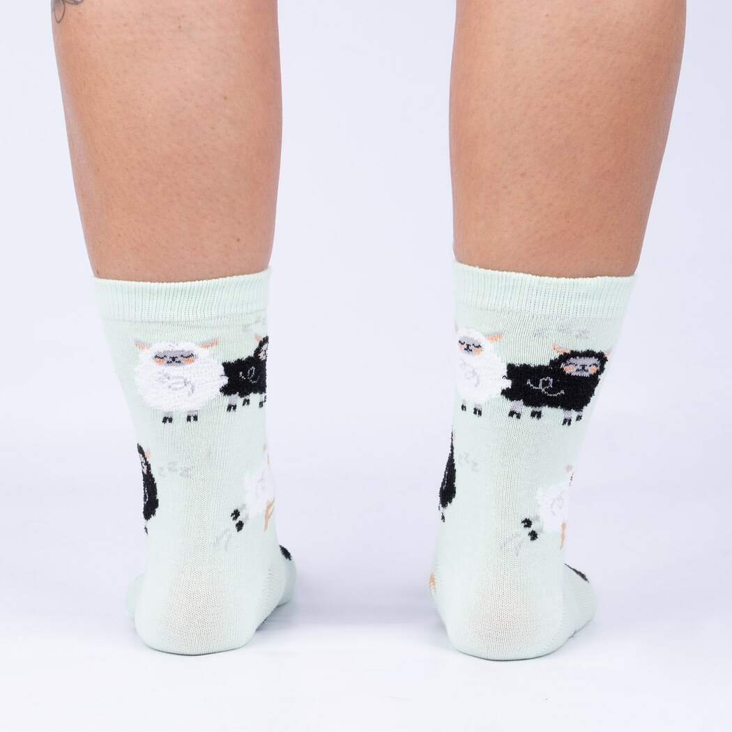 You Can Count on Me Crew Socks | Women's - Knock Your Socks Off