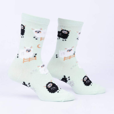 You Can Count on Me Crew Socks | Women's - Knock Your Socks Off