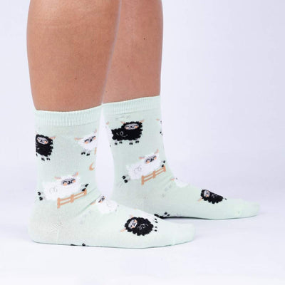 You Can Count on Me Crew Socks | Women's - Knock Your Socks Off